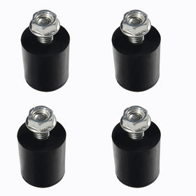 Garpernics adjustable screw-on feet provide easy leveling on Blackstone ovens.