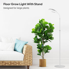 Garpsen Grow Light offers three color modes for growth stages.