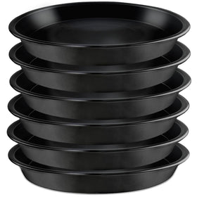 Garrdeen 6-pack 10-inch plant saucers protecting surfaces from water spills