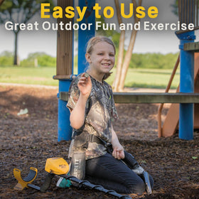 Garrett ACE 200 suitable for both kids and adults learning treasure hunting.