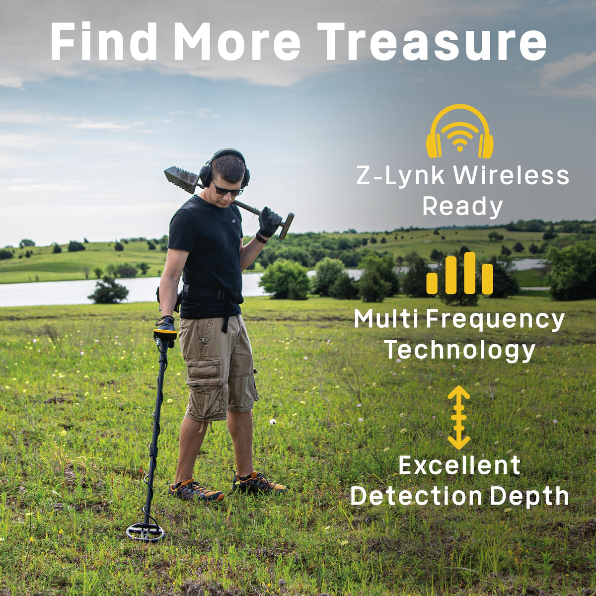 ACE Apex displaying Z-Lynk wireless setup for cable-free detecting