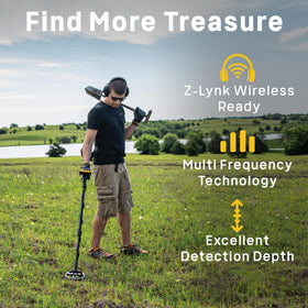 ACE Apex displaying Z-Lynk wireless setup for cable-free detecting