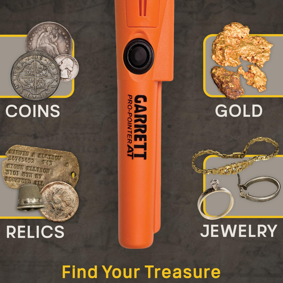 Garrett Pro-Pointer one-button control simplifies operation