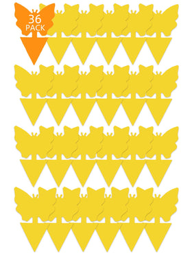 Garsum yellow sticky trap kitten shape for indoor plant pest control.