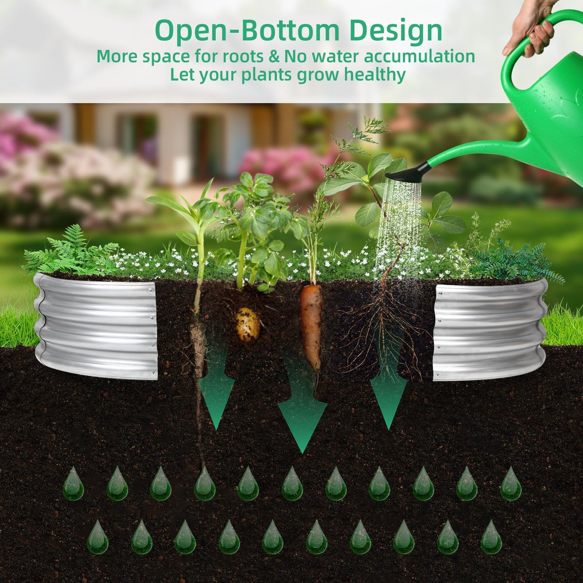 Gartist versatile planter box supports tomatoes peppers and herbs across seasons.