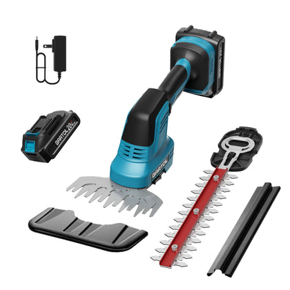 GARTOL 2-in-1 cordless hedge trimmer grip for comfortable pruning