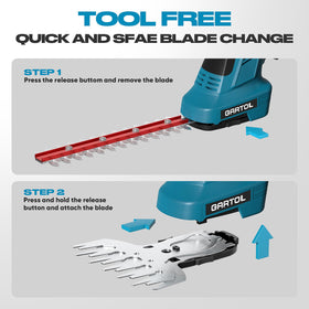 GARTOL lightweight 3 lb design reduces trimming fatigue