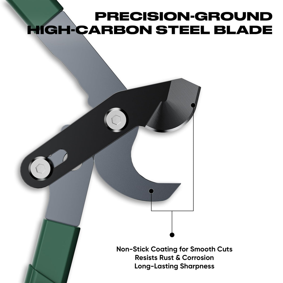GARTOL ergonomic anti-slip grips provide secure control with gloves.