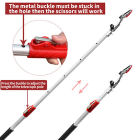 GARTOL pruner cut and hold system secures pruned branches