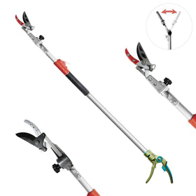 GARTOL pruner fruit picker feature assists in safe picking from height