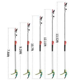 GARTOL pruner rotating head enables versatile pruning angles