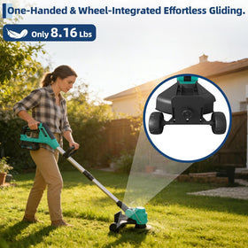 Garvee ergonomic handle reduces fatigue during long trimming sessions.