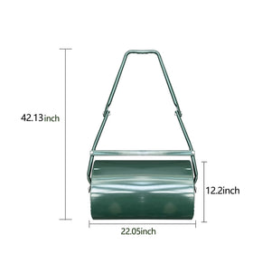 Garvee lawn roller with ergonomic u-shape handle for easier pushing