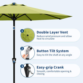 Garvee vented canopy promotes airflow and stability in breezy conditions