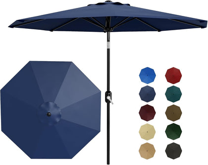 Garvee 9FT Patio Umbrella with vented canopy for cooler shade and airflow