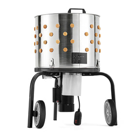 Garvee Chicken Plucker front view with 20-inch drum for fast defeathering in busy kitchens