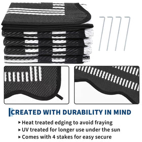 Garvee durable plastic-straw material withstands weather and daily outdoor use