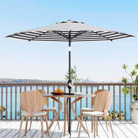 Garvee easy-clean polyester fabric resists stains after rain for a fresh look.