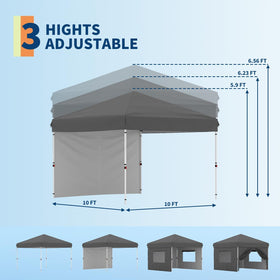 Garvee fabric with UPF 50+ protection shields against sun and rain.