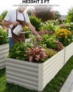 Garvee bed with enhanced drainage for better root health