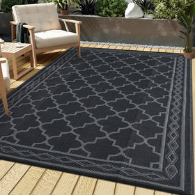 Garvee large 10x20 patio rug for deck and balcony comfort.