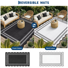 Garvee multipurpose outdoor rug for patios, pools, decks and beaches