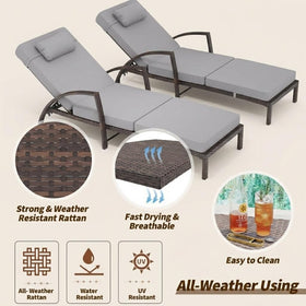Garvee lounge set beside poolside creates a versatile outdoor retreat.