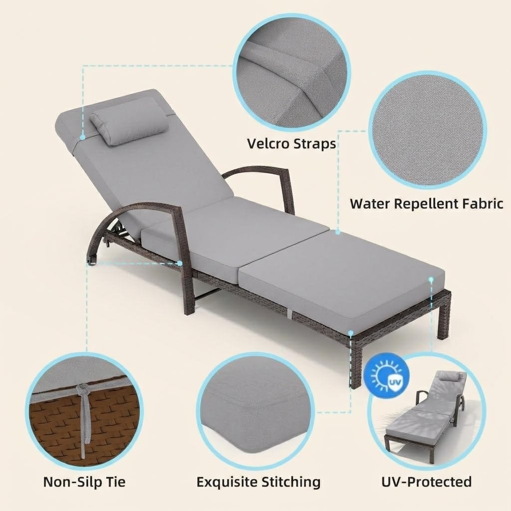 Garvee all-weather design resists fading and rust for long-lasting outdoor use.