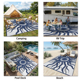 Garvee durable edges guard against fraying in outdoor settings.