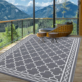 Garvee outdoor rug 8x10 stain-resistant surface easy to clean