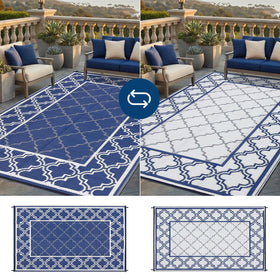 Garvee outdoor rug rolled for camping highlighting lightweight portability
