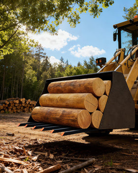Garvee pallet and debris handling expands tractor versatility for yard work.