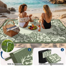 Garvee patio-deck-backyard rug adding color to outdoor living spaces