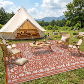 Garvee pet-friendly and kid-proof outdoor rug for patios