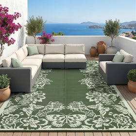Garvee porch-balcony outdoor carpet enhancing small outdoor areas