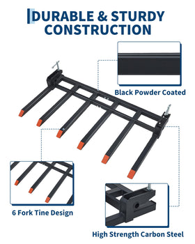 Garvee powder-coated finish resists rust in outdoor conditions.