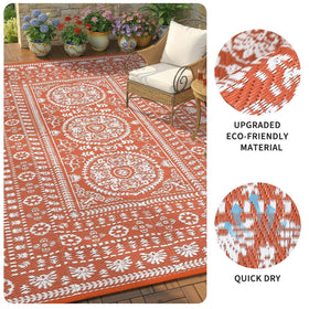 Garvee dual-sided reversible design offers two elegant looks for indoor and outdoor spaces.