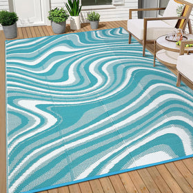 Garvee picnic-ready rug ideal for beach outings and camping.
