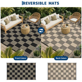 Garvee rug UV protection preserves colors under bright sun