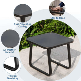 Garvee steel-frame construction delivers durable, weather-ready support.