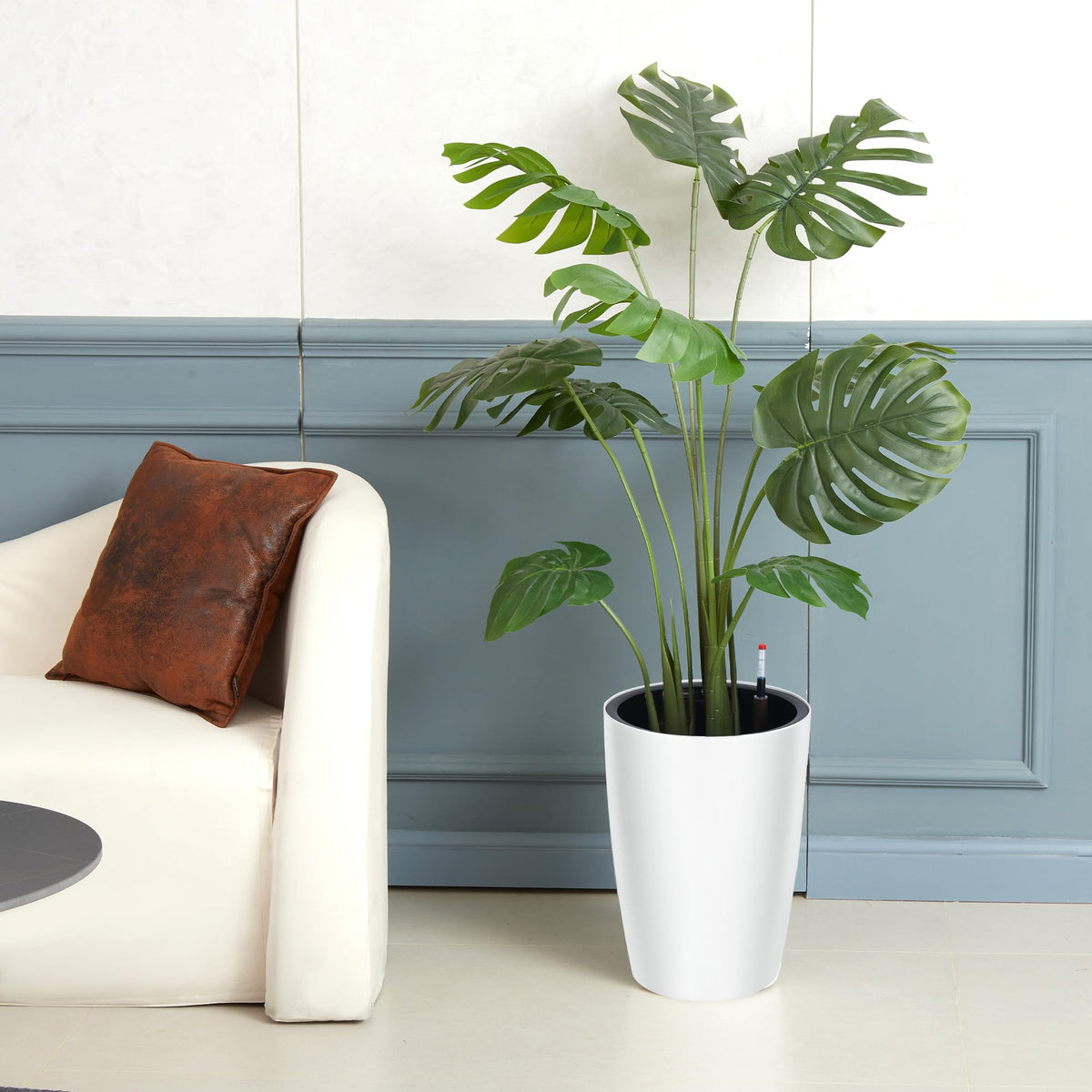 Garvee tall planter suitable for indoor and outdoor spaces