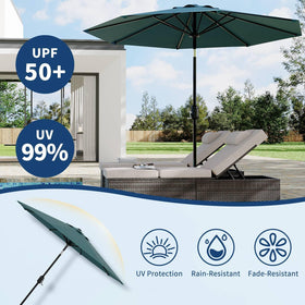 Garvee umbrella vented canopy for better airflow and balance