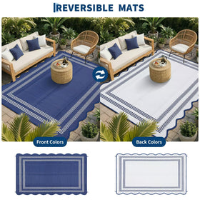 Garvee UV-resistant, fade-proof rug maintains color across seasons.