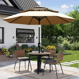 Garvee vented canopy design, cooler shade with improved airflow.