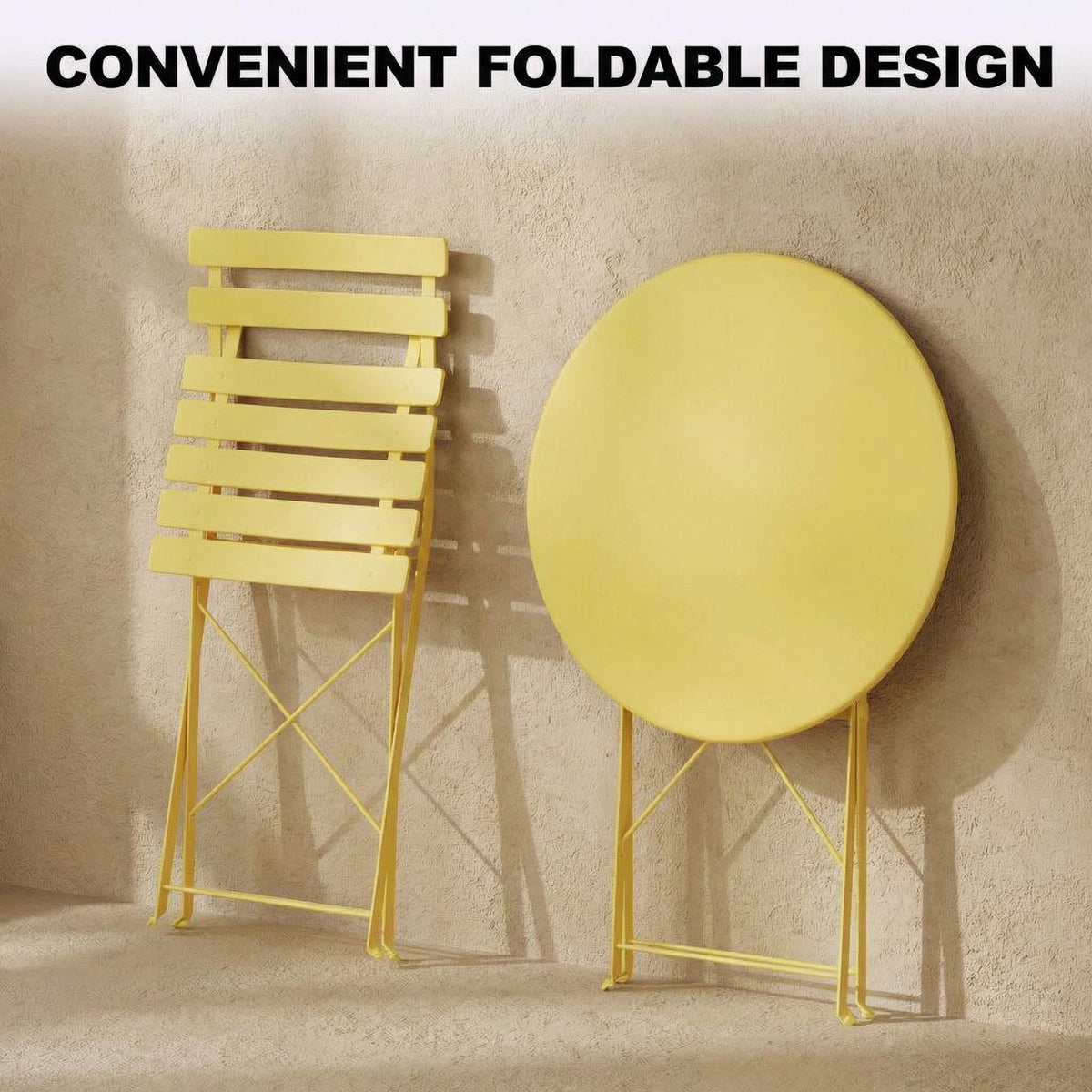 GarveeHome portable foldable design for quick transport and space-saving storage.