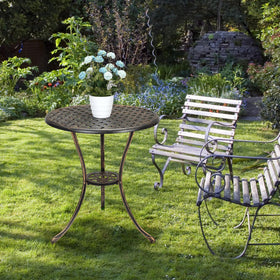 GarveeHome surface shown with drinks and decor for daily outdoor use.