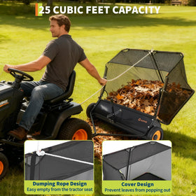 GarveeLife abrasion-resistant bristles for tough yard debris