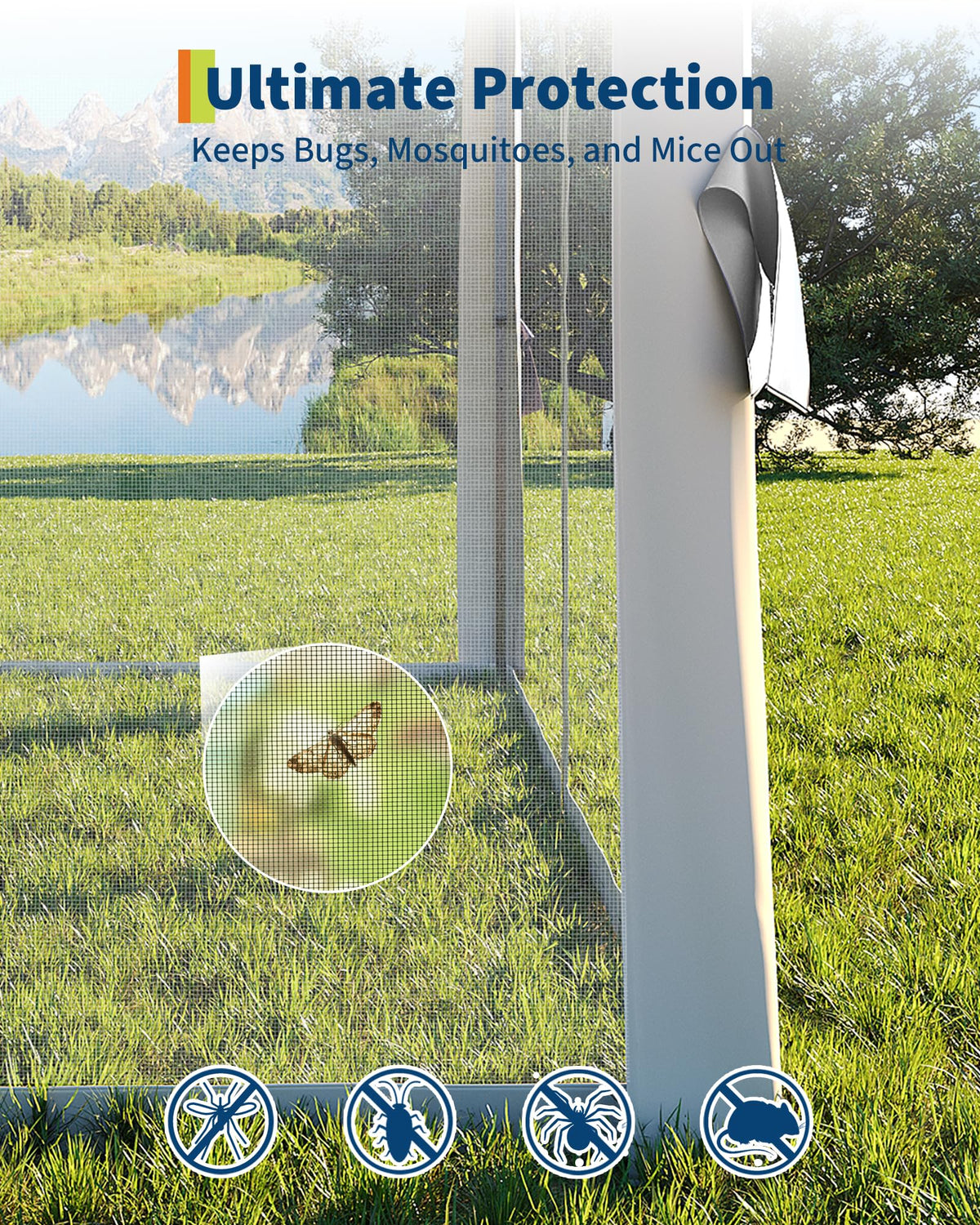 GarveeLife adjustable height levels adapt to uneven surfaces.