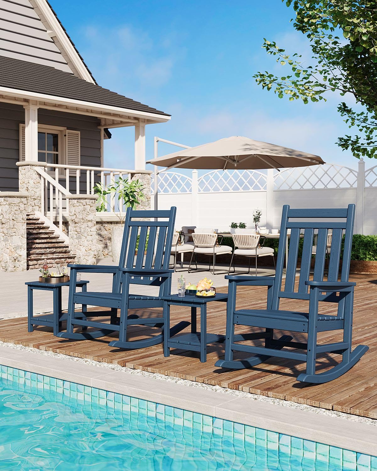 GarveeLife fire-pit evenings feel inviting with a rock-steady seat.