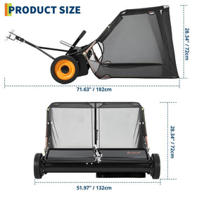 GarveeLife foldable design for compact storage in shed or garage